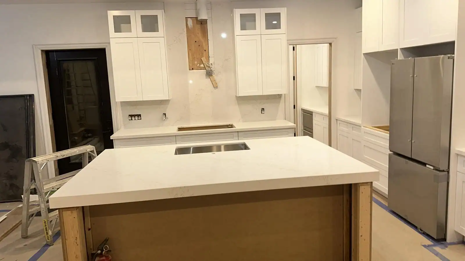 Quartz countertops cost Ontario kitchen installation